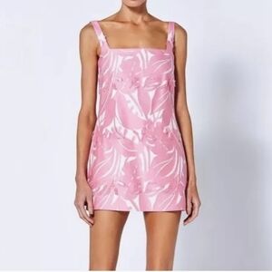 Alexis Pink Floral Mini Dress